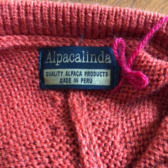 Alpaca poncho new without tags - Picture 5 of 5